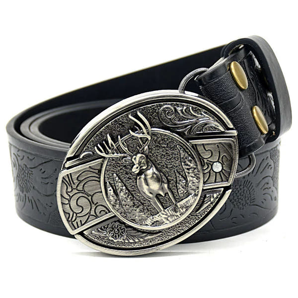 Kavbey™ – Jäger Original Gürtel mit Messer