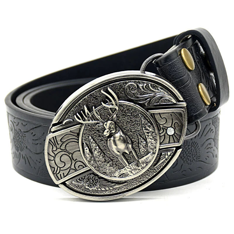 Kavbey™ – Jäger Original Gürtel mit Messer