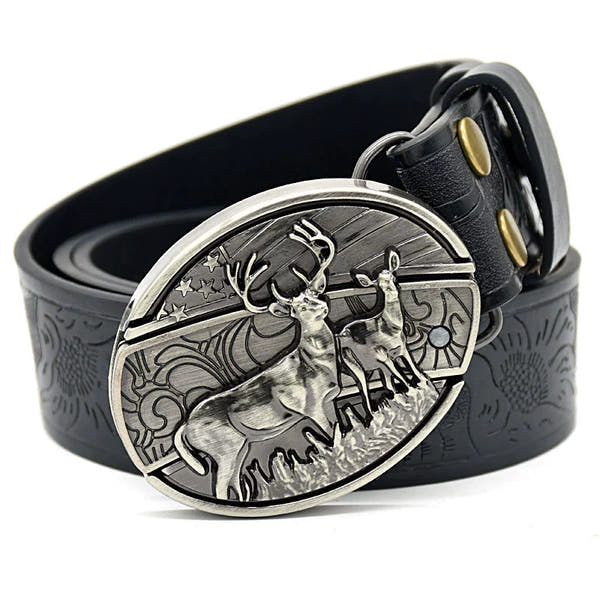 Kavbey™ – Jäger Original Gürtel mit Messer